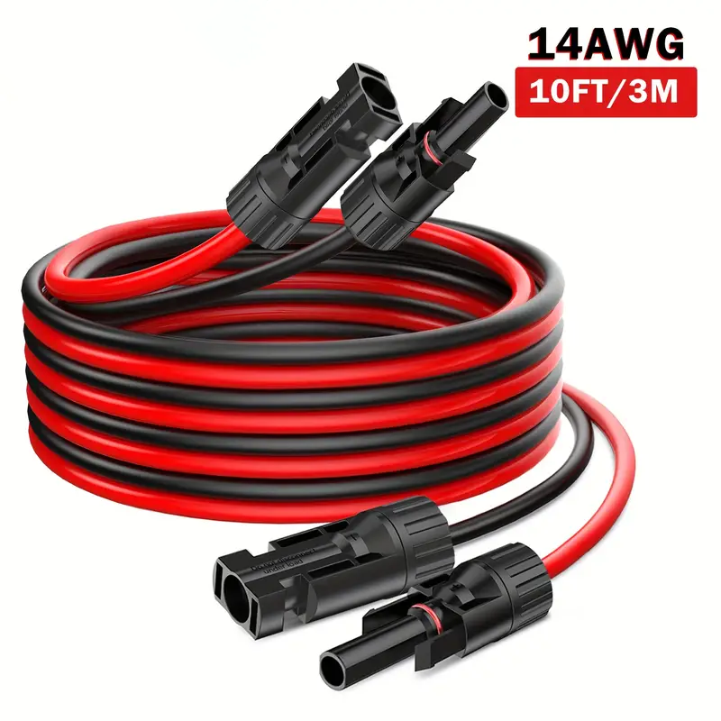 Outdoor Lighting Extension Cable - 118 inç/3M Güneş Paneli Uzatma Kablosu