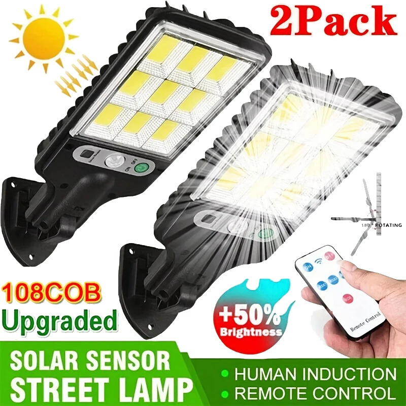 Outdoor Lighting Under Pergola - Güçlü LED Güneş Enerjili Dış Mekan
