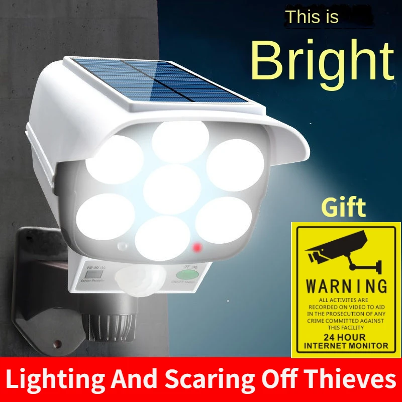Outdoor Lighting Wireless - Açık Güneş Işığı Hareket Sensörü Güvenlik