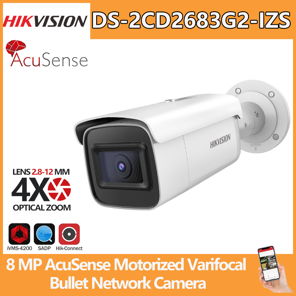 Outdoor Lighting No Electricity - HIkvision DS-2CD2683G2-IZS 8MP IP Kamera 4K