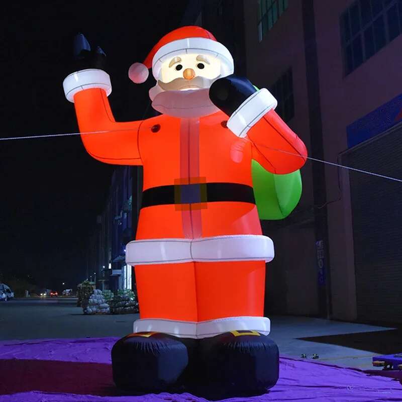 Xmas Outdoor Lighting Decorations - Dev LED Işık Yatabilir Açık Noel