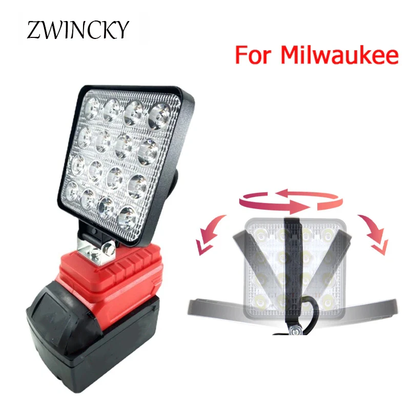 Outdoor Lighting Milwaukee - ZWINCKY Taşınabilir LED Lamba Milwaukee 18