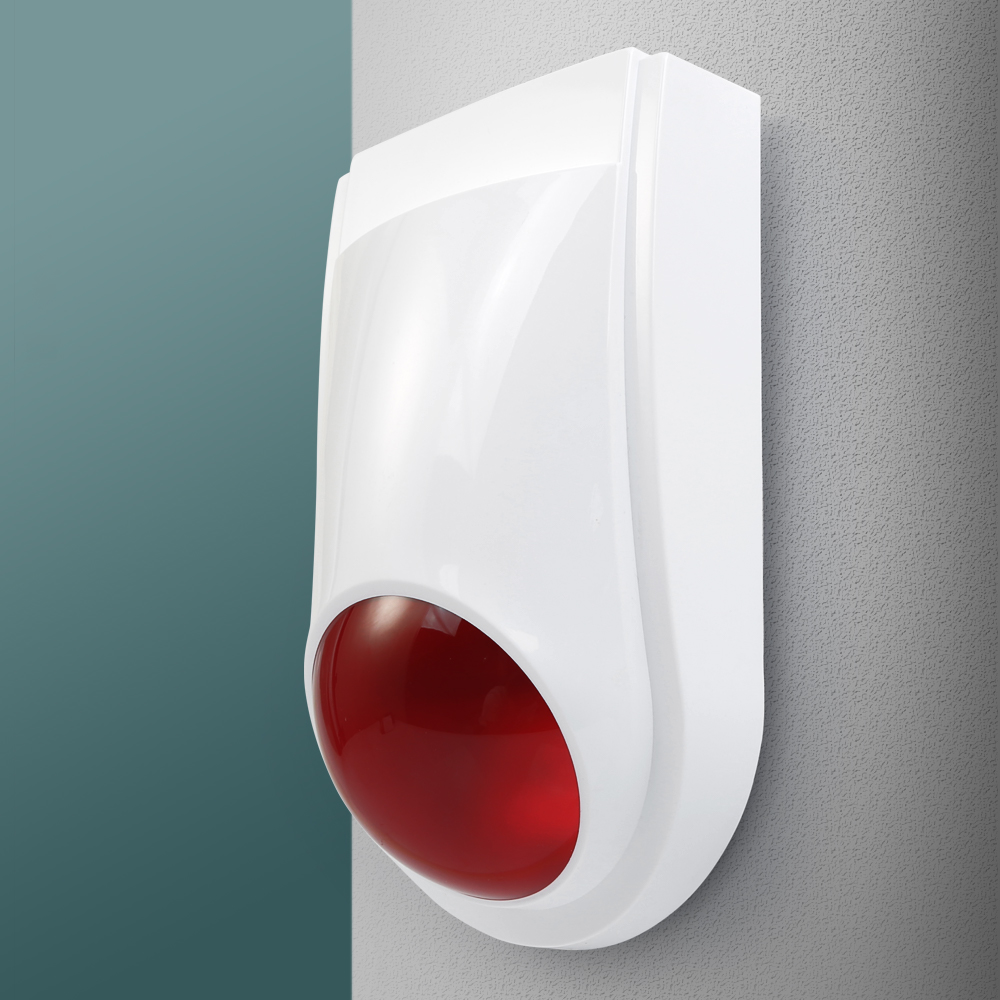 Outdoor Lighting Wireless - Kablosuz Flaş Siren E6 Dış Mekan