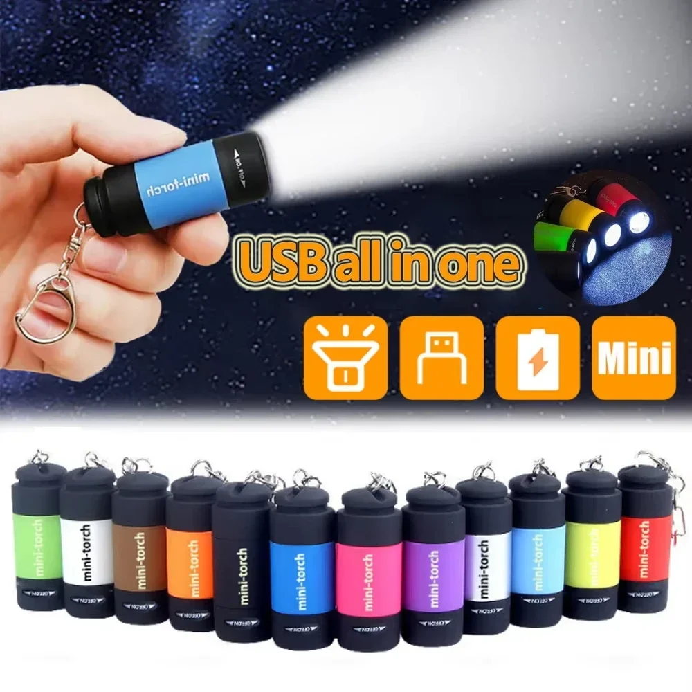 Outdoor Lighting Permanent - USB Şarjlı LED El Feneri Çok
