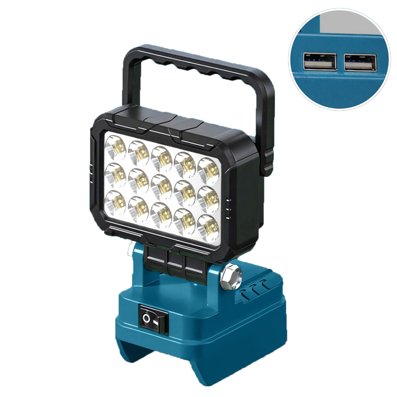 Outdoor Lighting Milwaukee - Makita/Milwaukee 18V Lityum Bataryalar için Taşınabilir