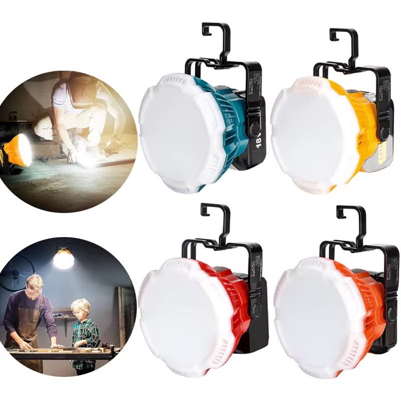 Outdoor Lighting Milwaukee - Makita için 24W LED çalışma ışığı/Dewalt/Milwaukee/Bosch/Black