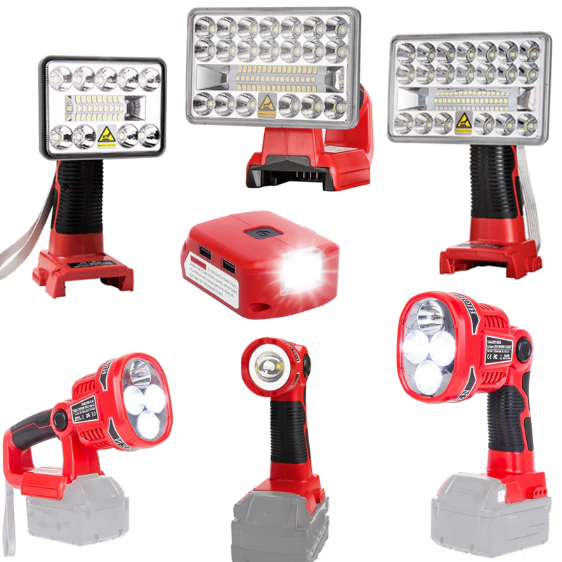 Outdoor Lighting Milwaukee - Milwaukee 12W 18V Li-Ion pil için