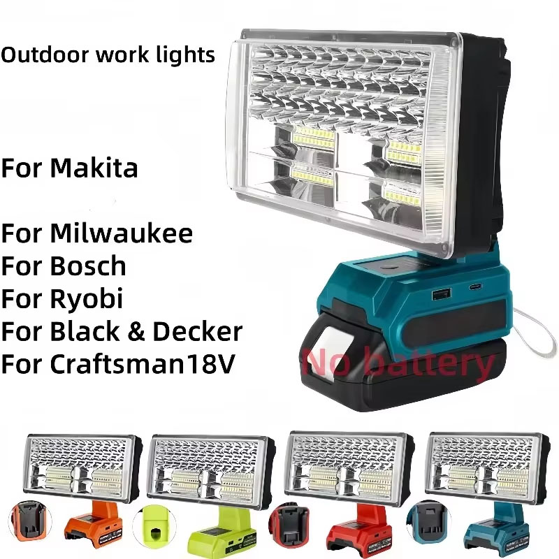 Outdoor Lighting Milwaukee - 50W Dış Mekan Taşınabilir Çalışma Lambası,