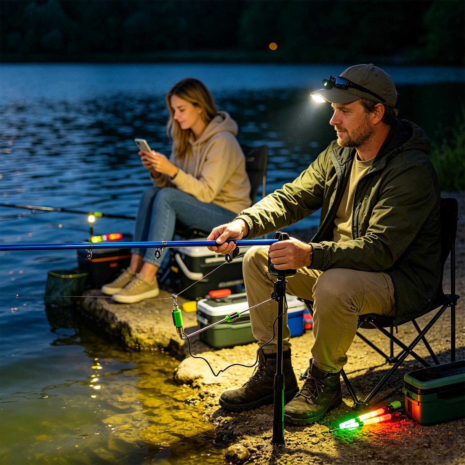 Outdoor Lighting Wireless - Balık Alarmı Kablosuz Elektronik Pil ile