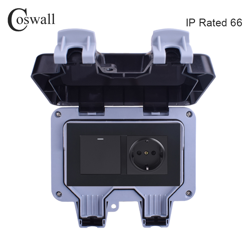 Coswall IP66 hava koşullarına  - Outdoor Lighting Switch incelemesi ve fiyatı