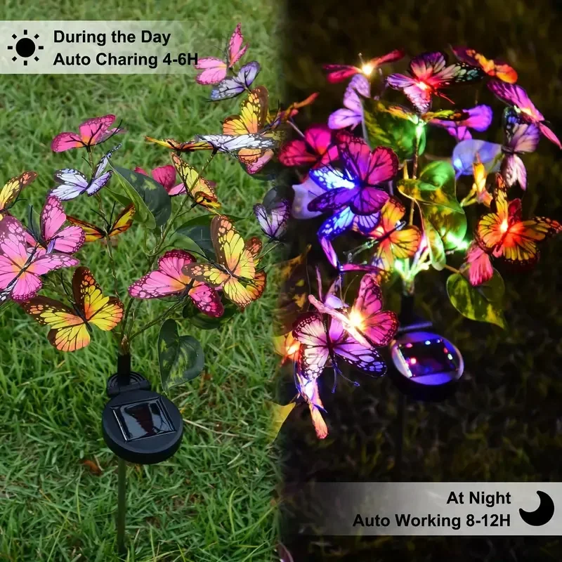 Güneş LED Kelebek Bahçe Işıkla - Outdoor Lighting Under Pergola incelemesi ve fiyatı