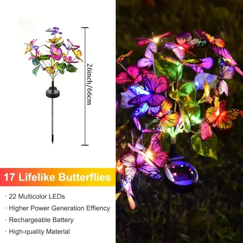 Güneş LED Kelebek Bahçe Işıkla - Outdoor Lighting Under Pergola incelemesi ve fiyatı