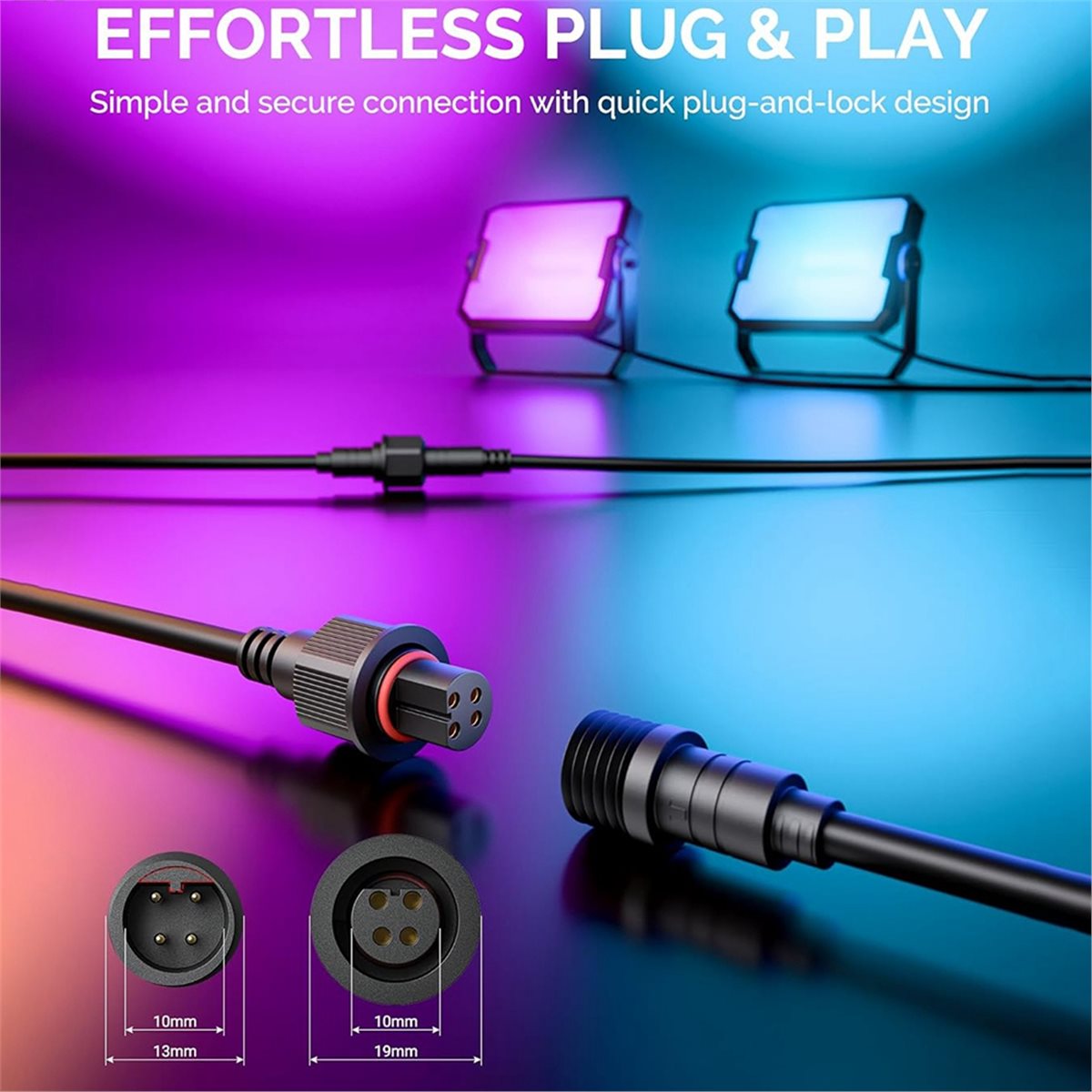 HAPPY DIAN! Dış Mekan Projektö - Outdoor Lighting Extension Cable incelemesi ve fiyatı