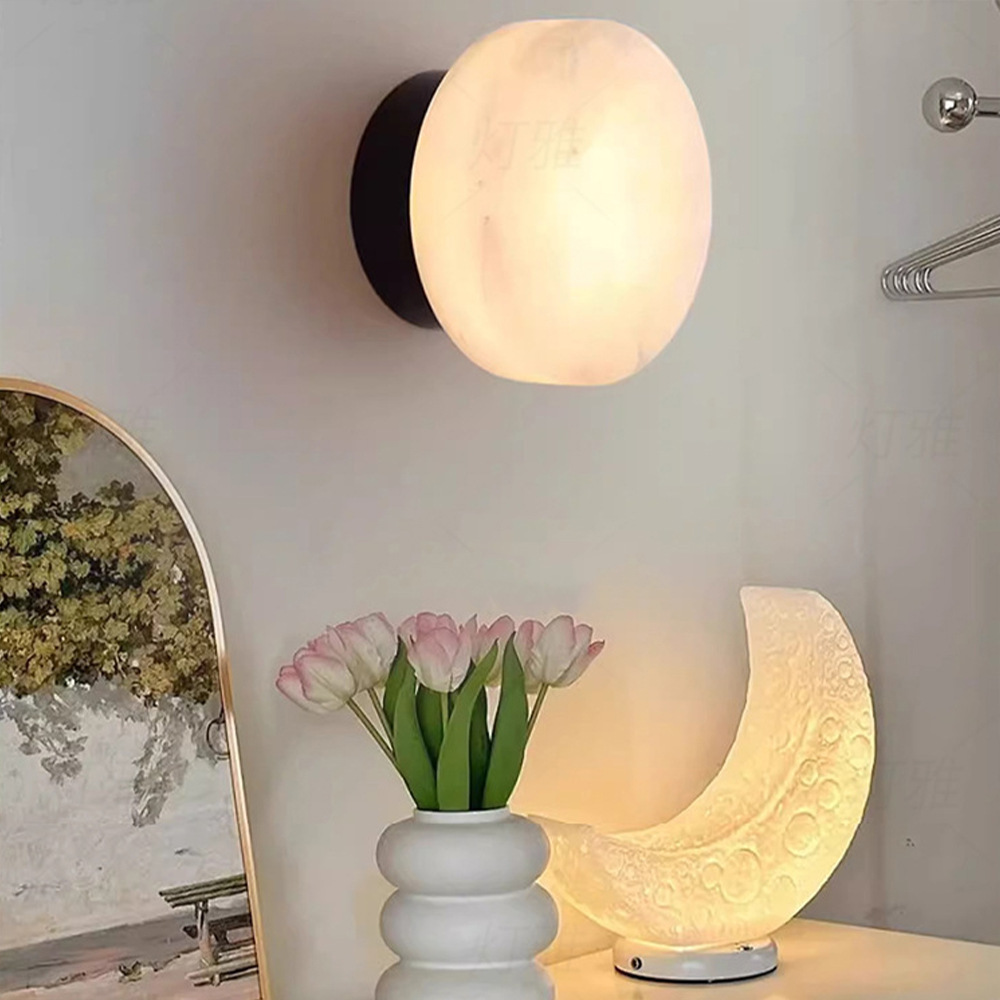 Doğal Mermer Yuvarlak Duvar Ap - Outdoor Lighting Spanish Style incelemesi ve fiyatı