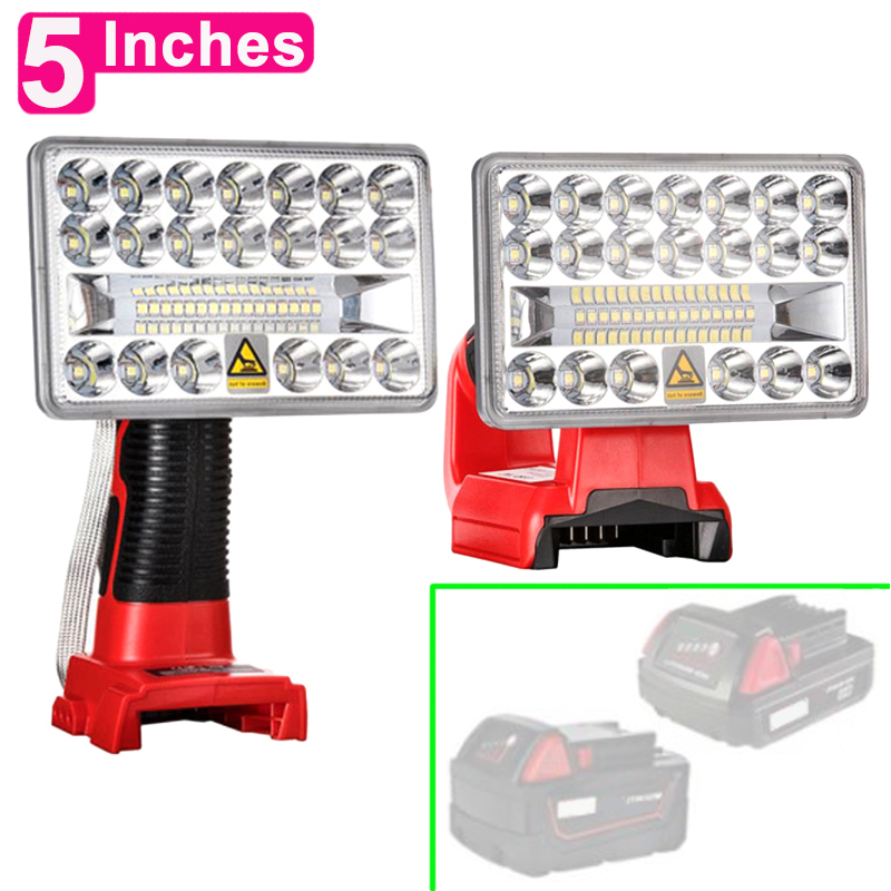 Araba çalışma lambası Li-ion p - Outdoor Lighting Milwaukee incelemesi ve fiyatı