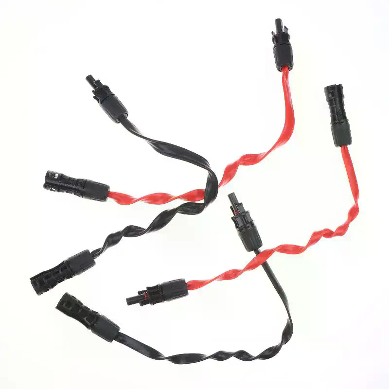 2 adet 12AWG 10AWG 4mm2 6mm2 D - Outdoor Lighting Extension Cable incelemesi ve fiyatı