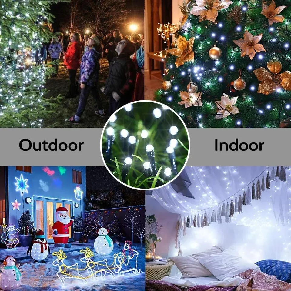 LED Güneş Işığı Dize 8 Fonksiy - Outdoor Lighting Under Pergola incelemesi ve fiyatı