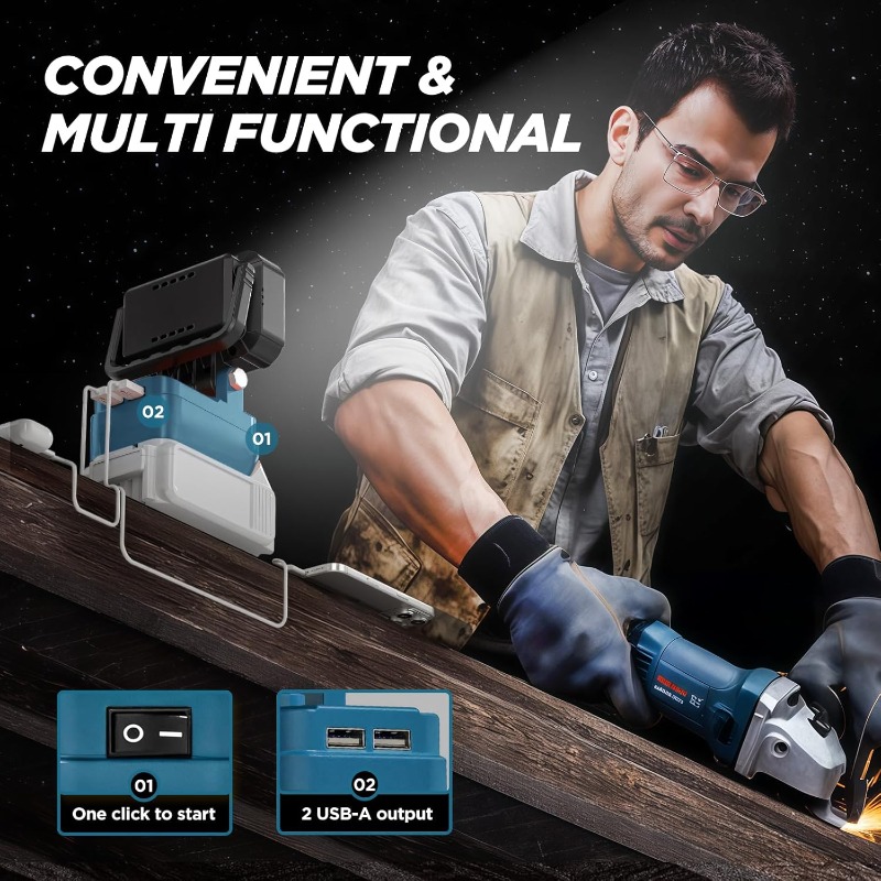 Dewalt/Makita/Milwaukee18V 20V - Outdoor Lighting Milwaukee incelemesi ve fiyatı