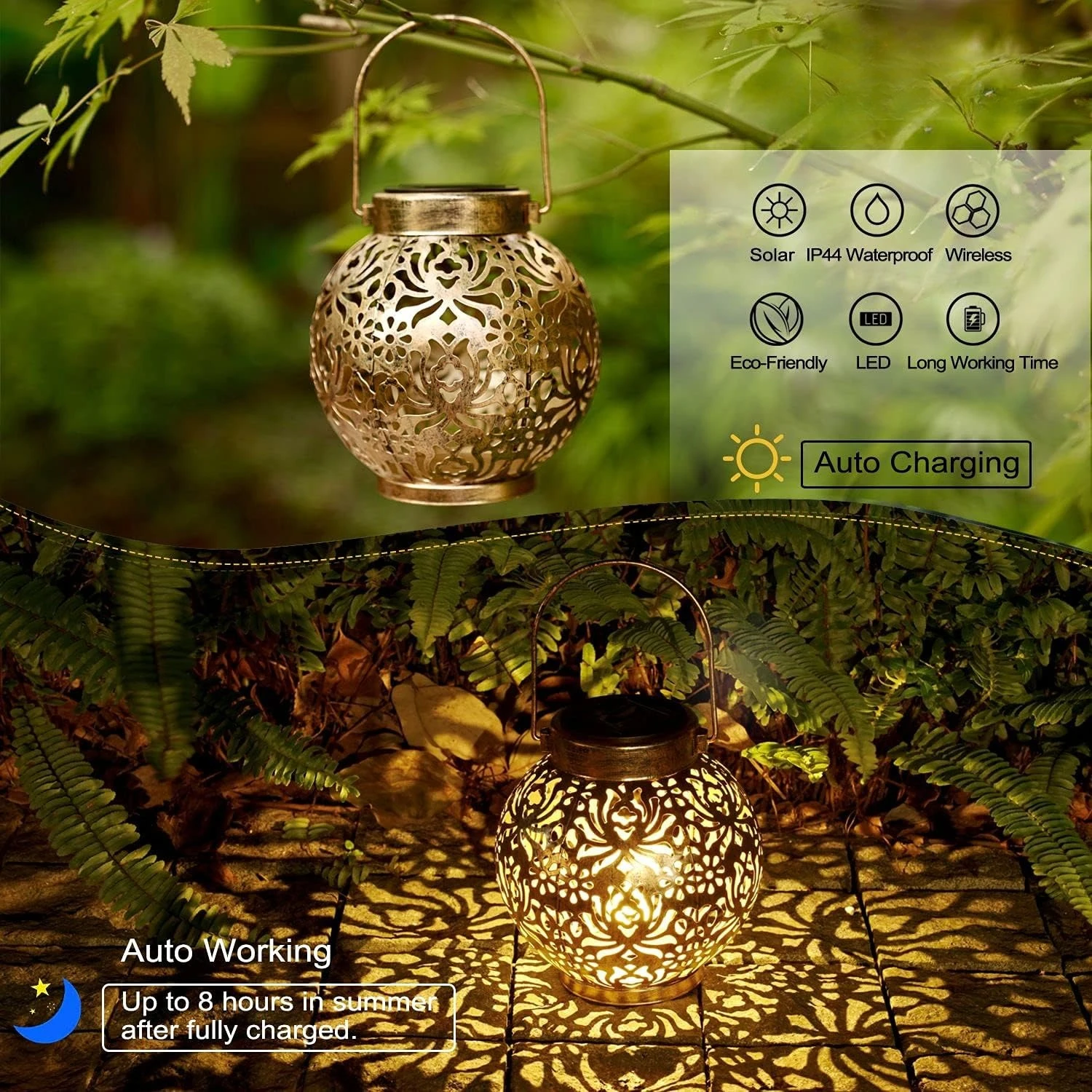 1-6 adet fas güneş fenerleri a - Outdoor Lighting Under Pergola incelemesi ve fiyatı