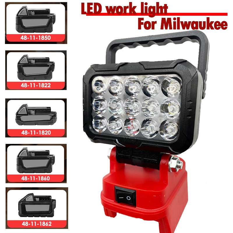 LED ışık Milwaukee pil için M- - Outdoor Lighting Milwaukee incelemesi ve fiyatı