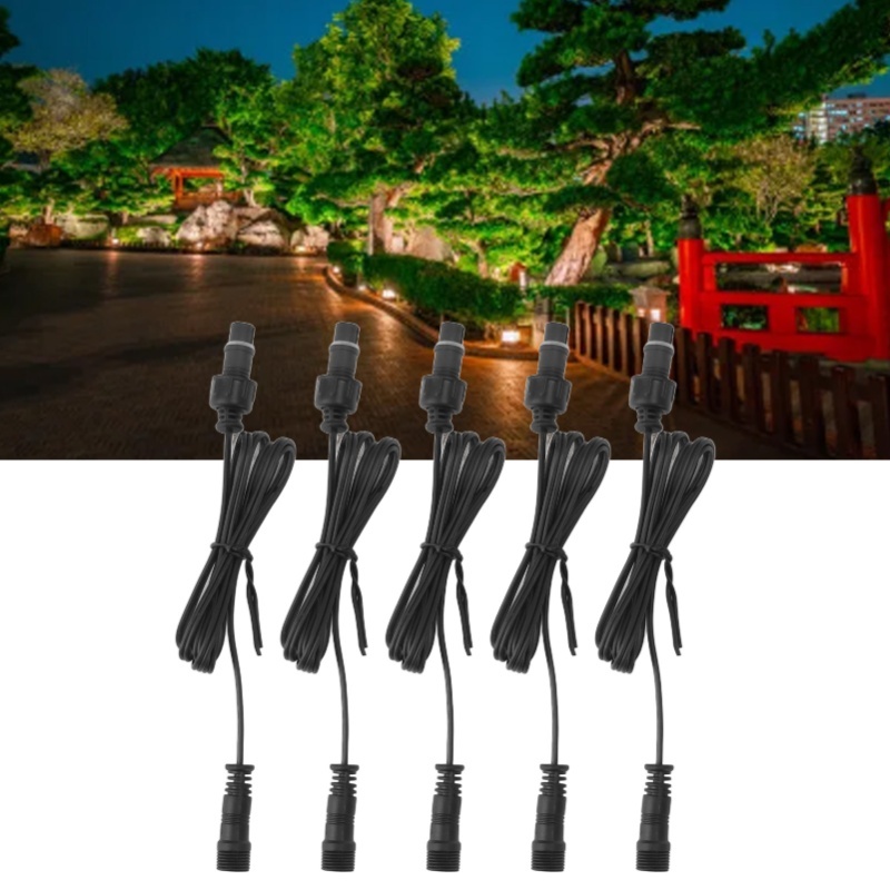 5 adet 3.3ft Güverte Işık Uzat - Outdoor Lighting Extension Cable incelemesi ve fiyatı