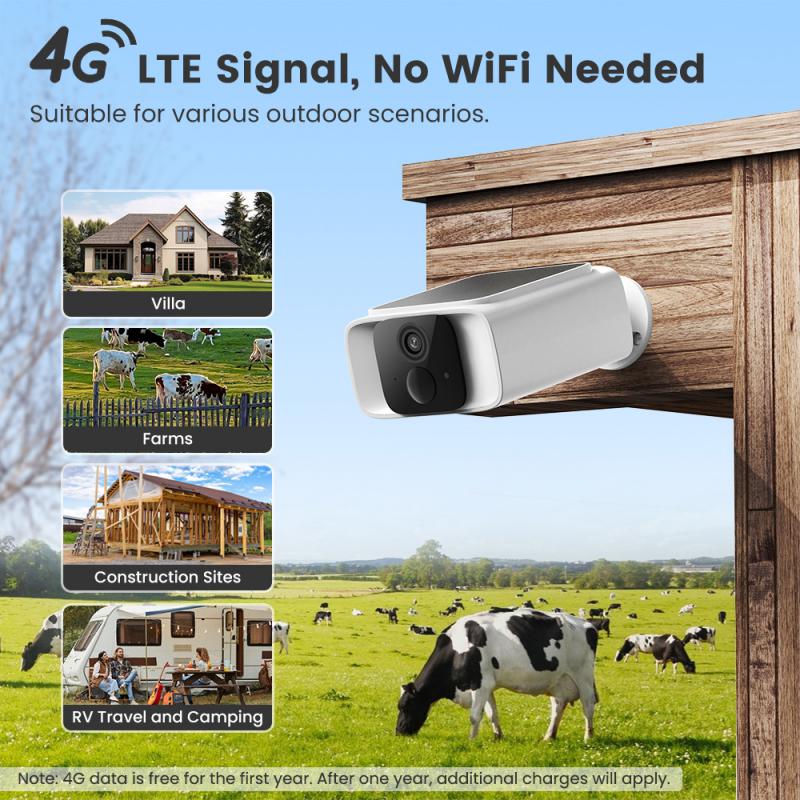 EOENK 3MP Dış Mekan Güneş Kame - Outdoor Lighting Wireless incelemesi ve fiyatı