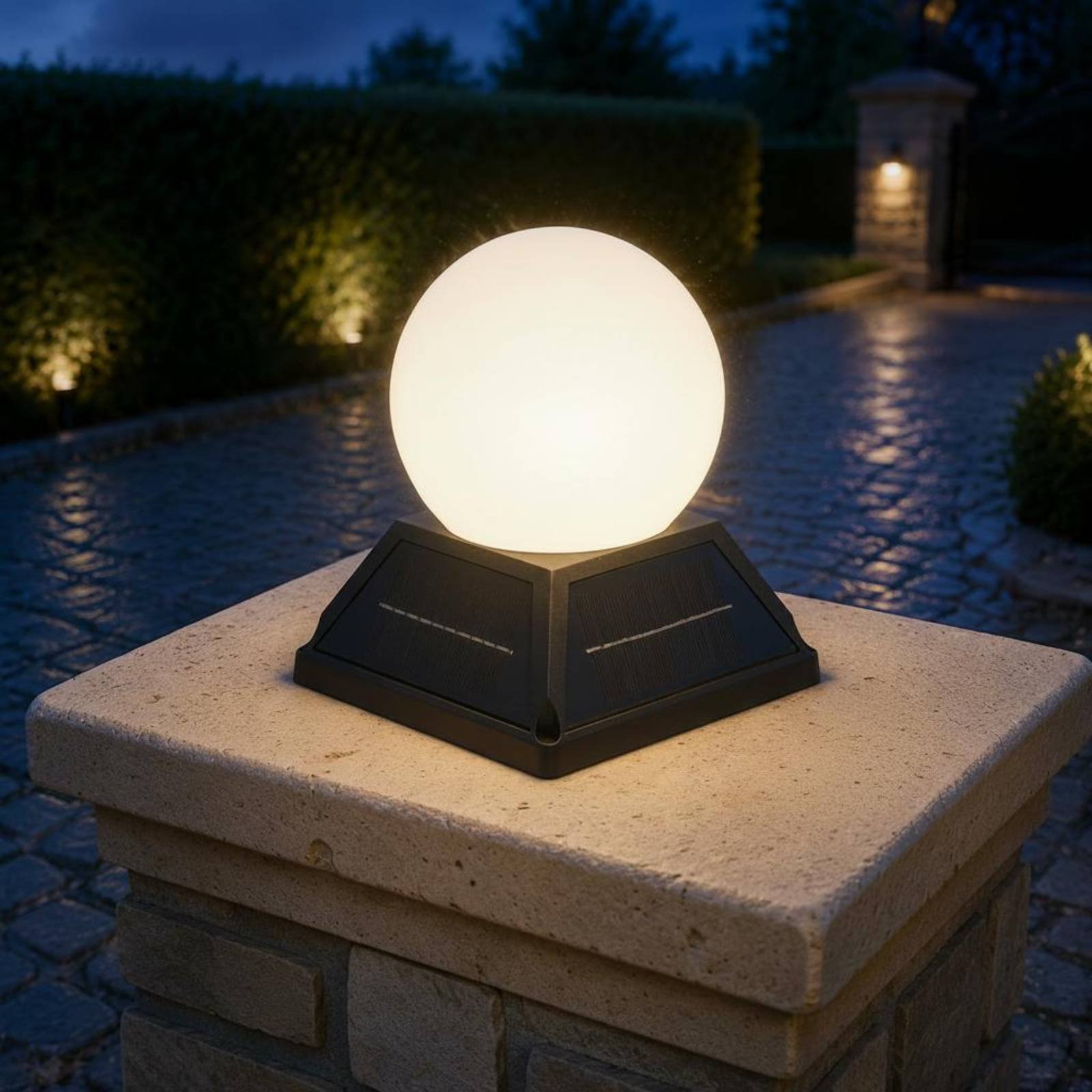 Güneş Enerjili Direk Başlığı L - Outdoor Lighting Wireless incelemesi ve fiyatı
