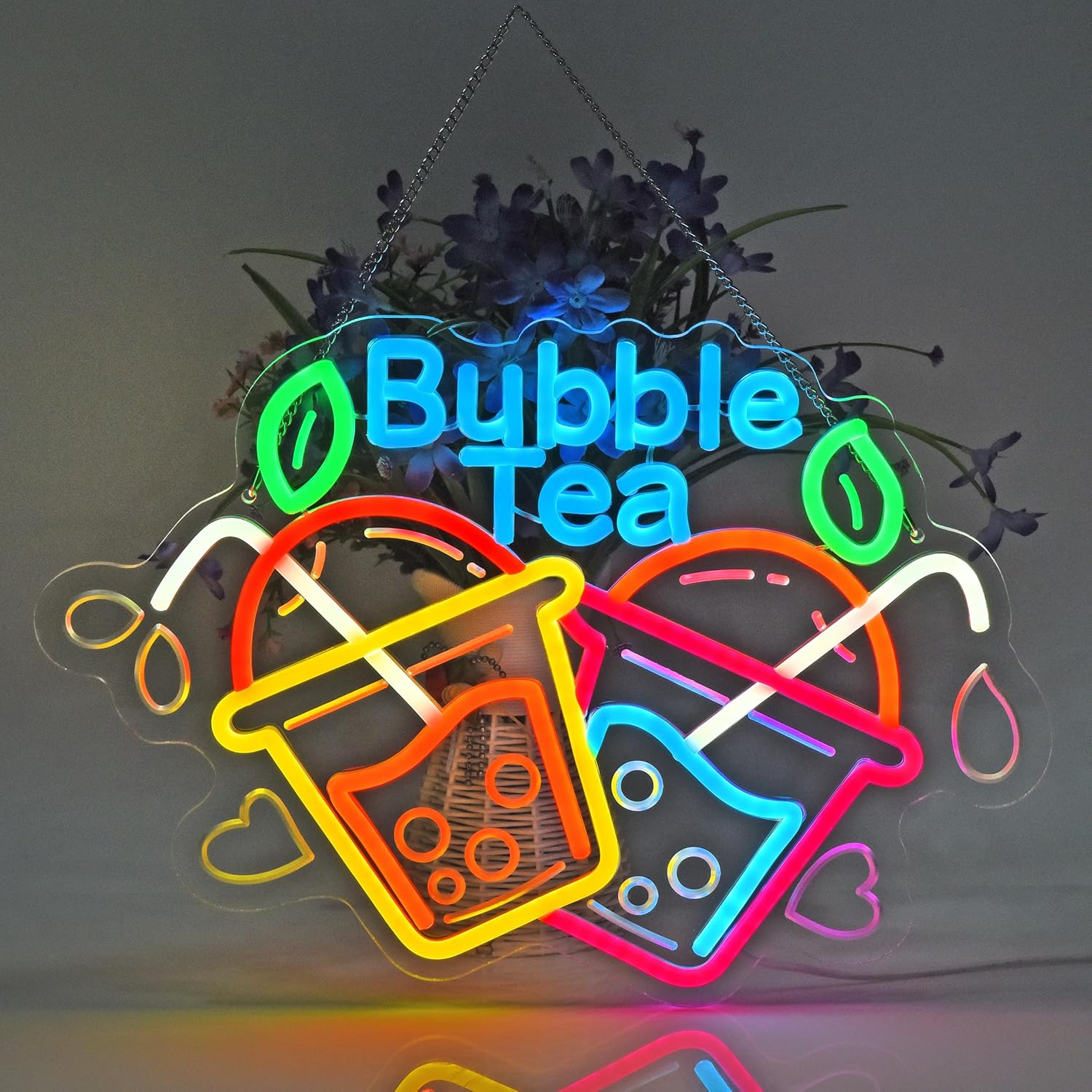 Bubble Tea Neon Tabela USB Led - Outdoor Lighting Restaurant incelemesi ve fiyatı