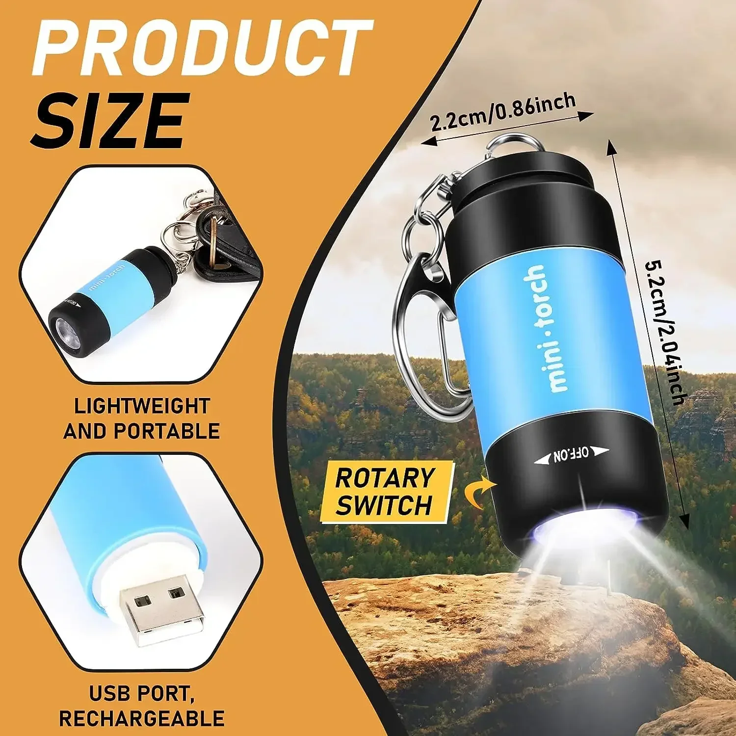 USB Şarjlı LED El Feneri Çok F - Outdoor Lighting Permanent incelemesi ve fiyatı