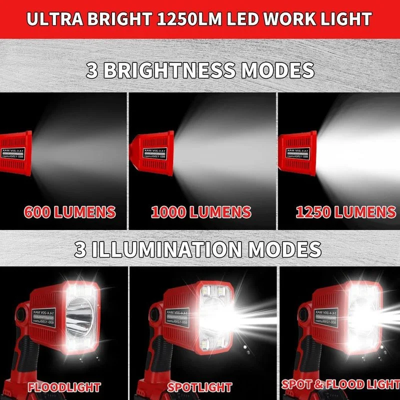 Taşınabilir LED Lamba Çalışma  - Outdoor Lighting Milwaukee incelemesi ve fiyatı