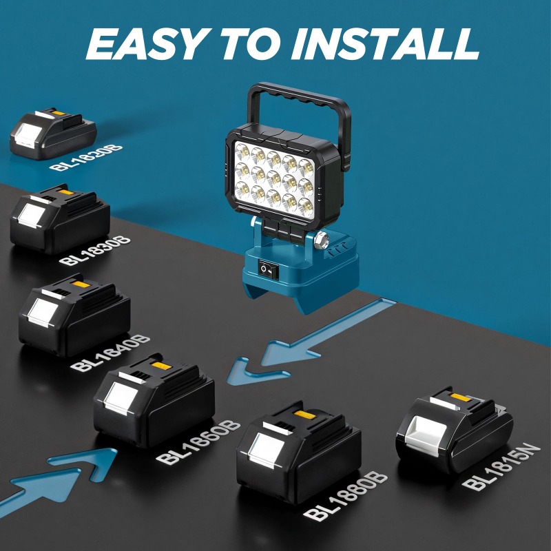Makita/Milwaukee 18V Lityum Ba - Outdoor Lighting Milwaukee incelemesi ve fiyatı