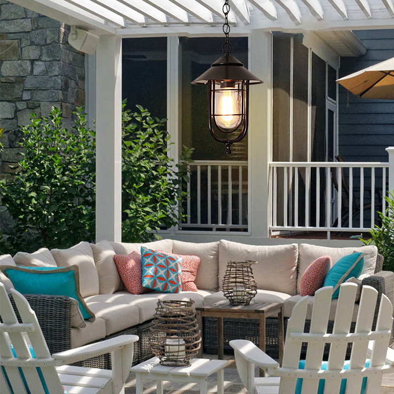 Açık avizeler Vintage Loft kol - Outdoor Lighting Restaurant incelemesi ve fiyatı