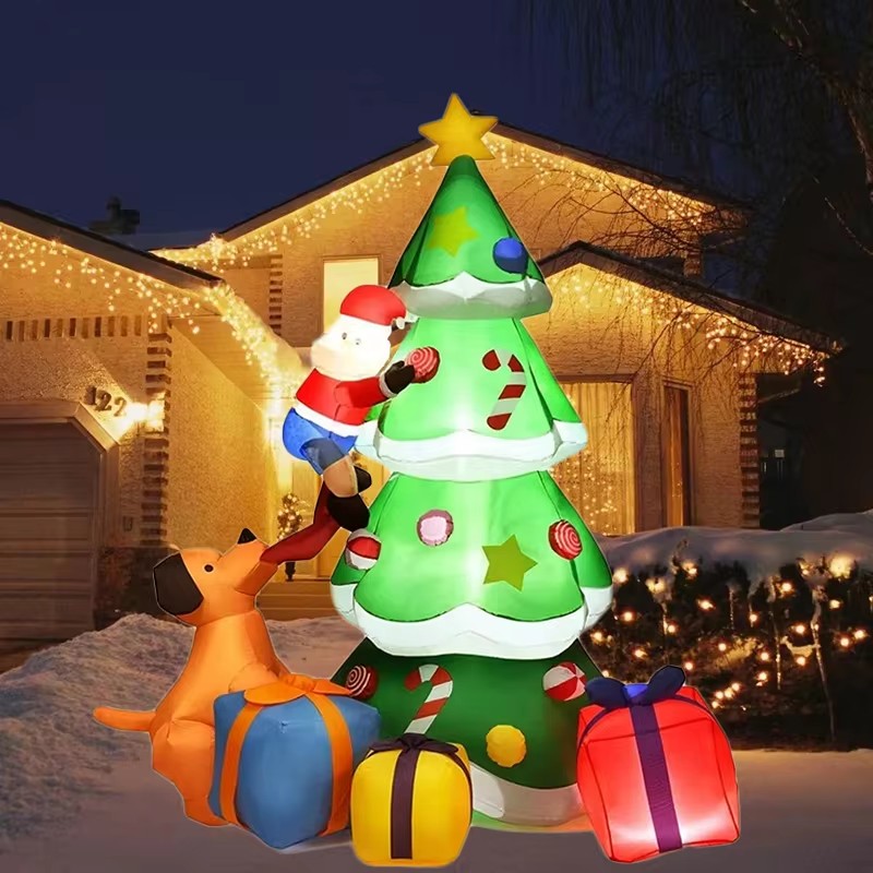 Noel ağacı şişme Model 7FT köp - Xmas Outdoor Lighting Decorations incelemesi ve fiyatı
