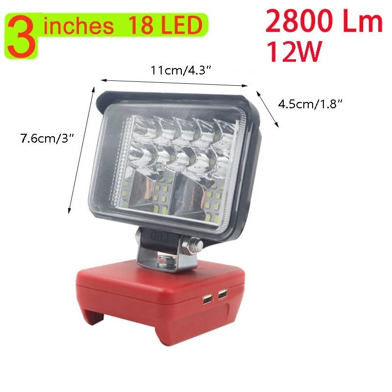 ZWINCKY 12W LED çalışma ışığı  - Outdoor Lighting Milwaukee incelemesi ve fiyatı