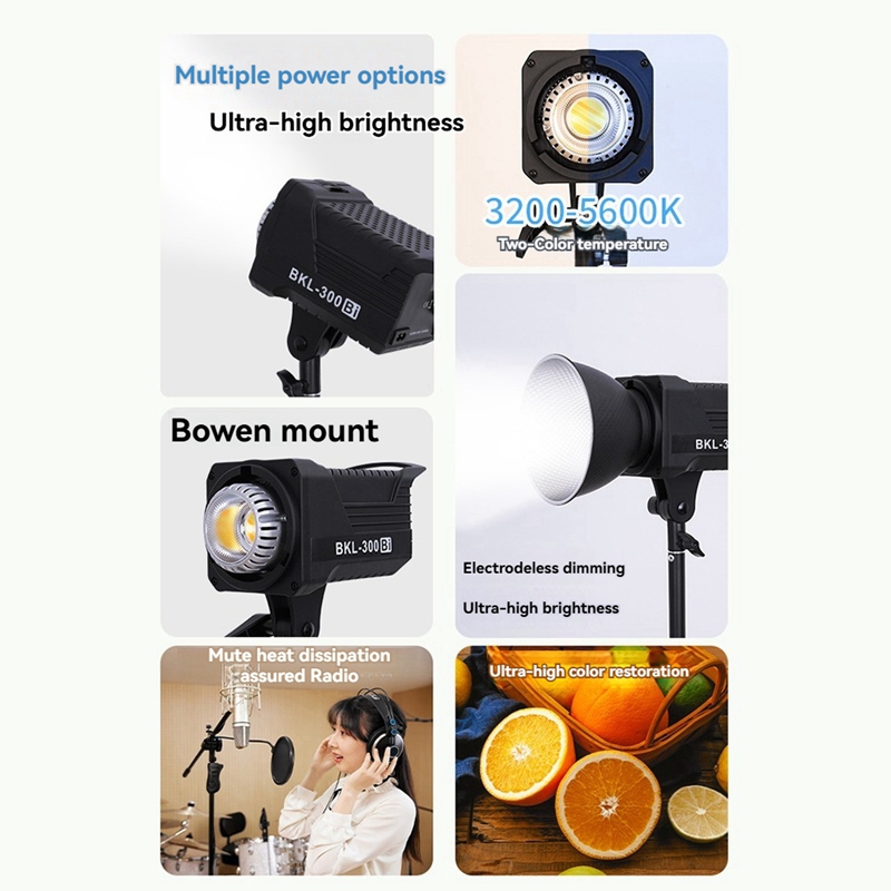 300W Bi LED Video Işığı, Portr - Outdoor Lighting Wireless incelemesi ve fiyatı