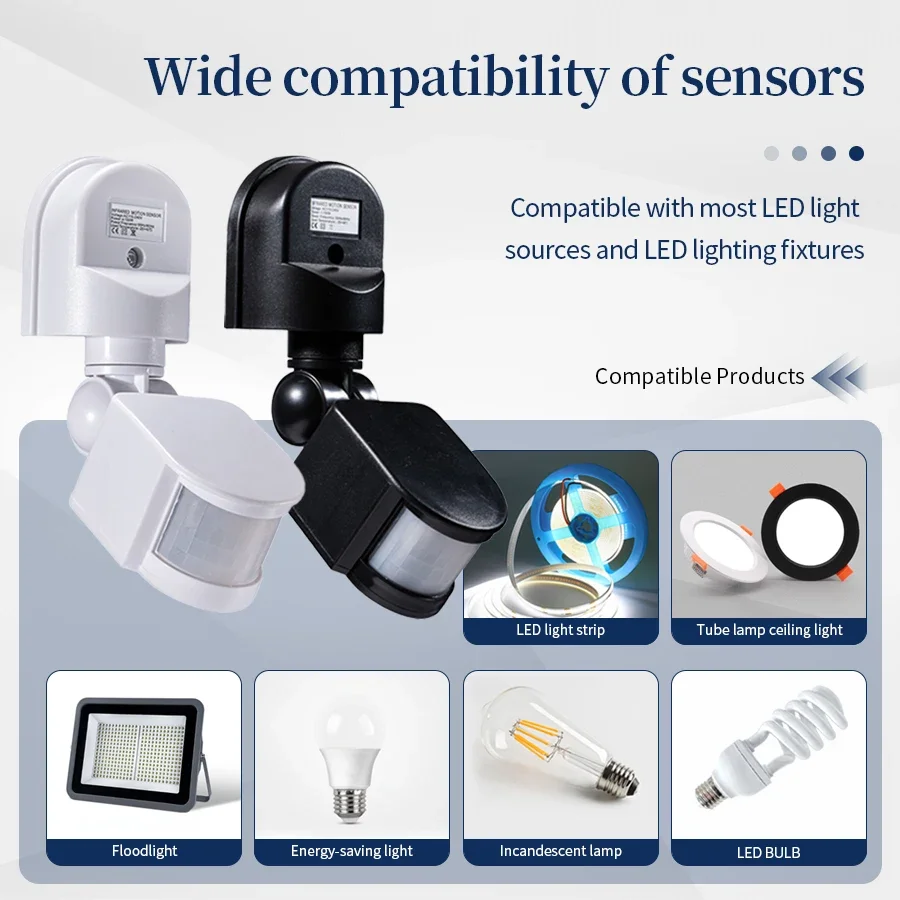 PIR Hareket Sensörü 220V 110V  - Outdoor Lighting Switch incelemesi ve fiyatı