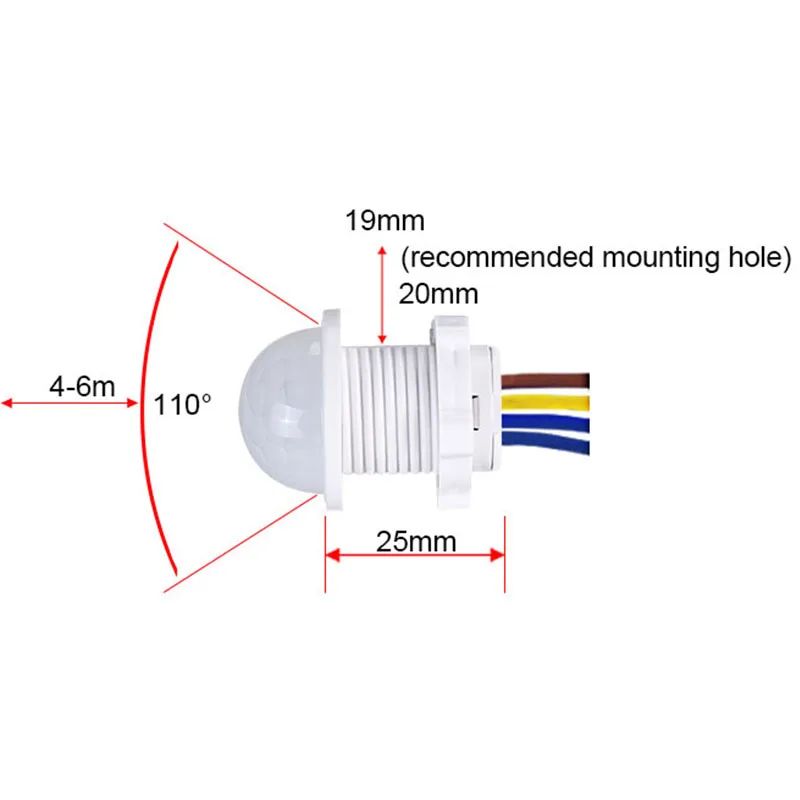 PIR Hareket Sensörü Dedektörü  - Outdoor Lighting Switch incelemesi ve fiyatı