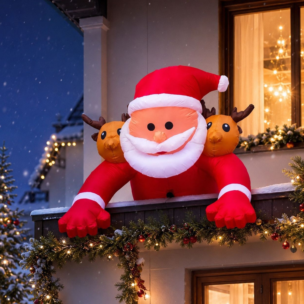 1.8 Metre Boyunda Noel Şişme N - Xmas Outdoor Lighting Decorations incelemesi ve fiyatı