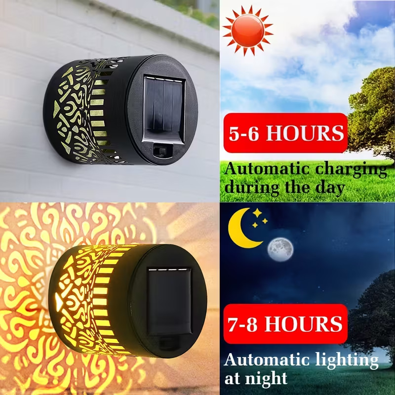 Güneş enerjili LED duvar lamba - Outdoor Lighting Under Pergola incelemesi ve fiyatı