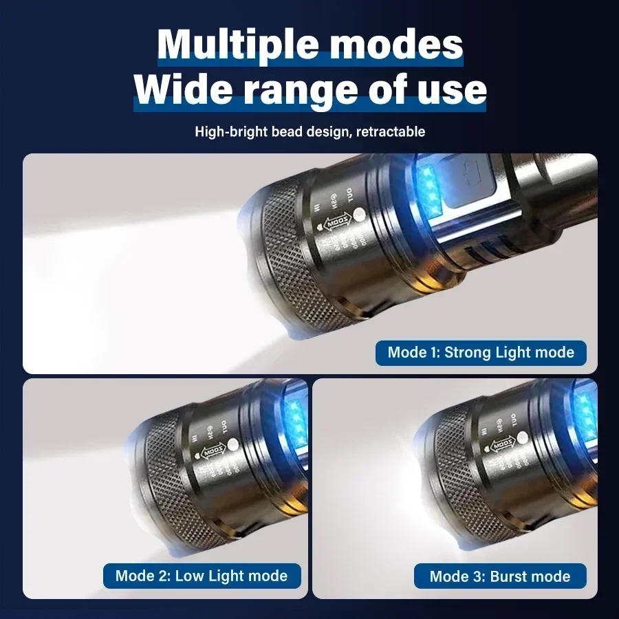 Taktik LED El Feneri 2000LM US - Outdoor Lighting Permanent incelemesi ve fiyatı