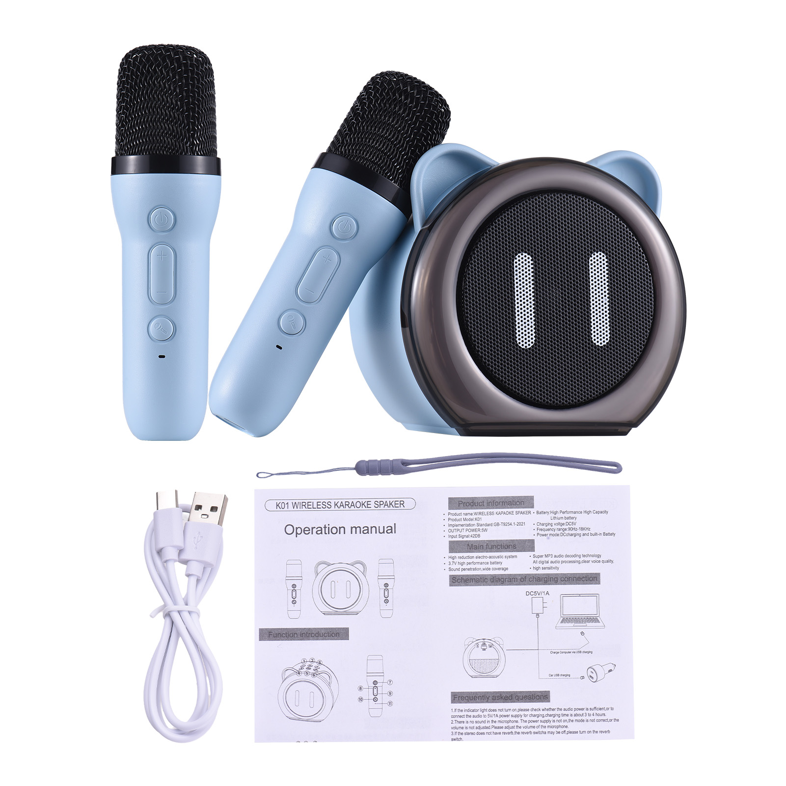 2 Kablosuz Mikrofonlu Karaoke  - Outdoor Lighting Wireless incelemesi ve fiyatı